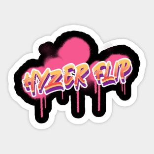 Hyzer flip Sticker